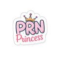 PRN Princess Nurse Sticker - Medical Decal