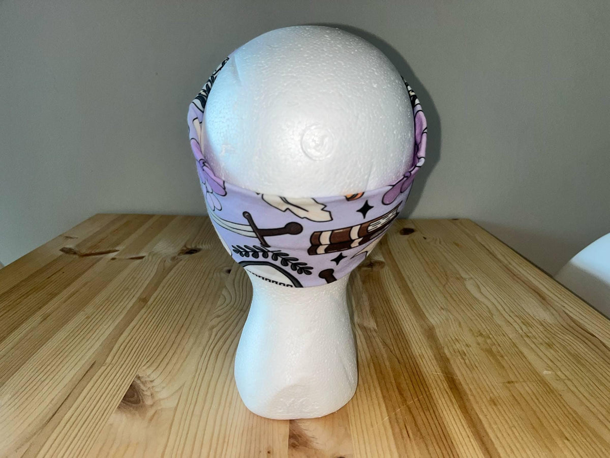 Fourth Wing Fantasy Dragon Romantasy Book Print Twist Headband