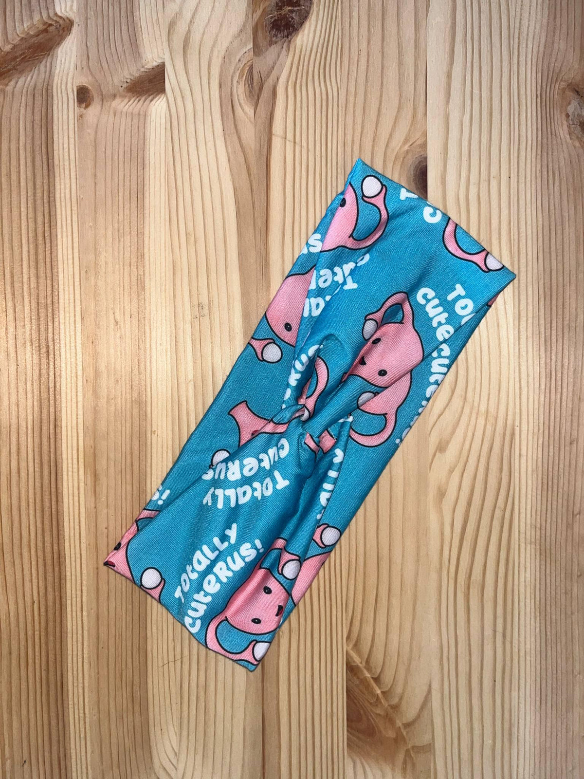 Uterus Print Twist Turban Headband – OBGYN Nurse Gift