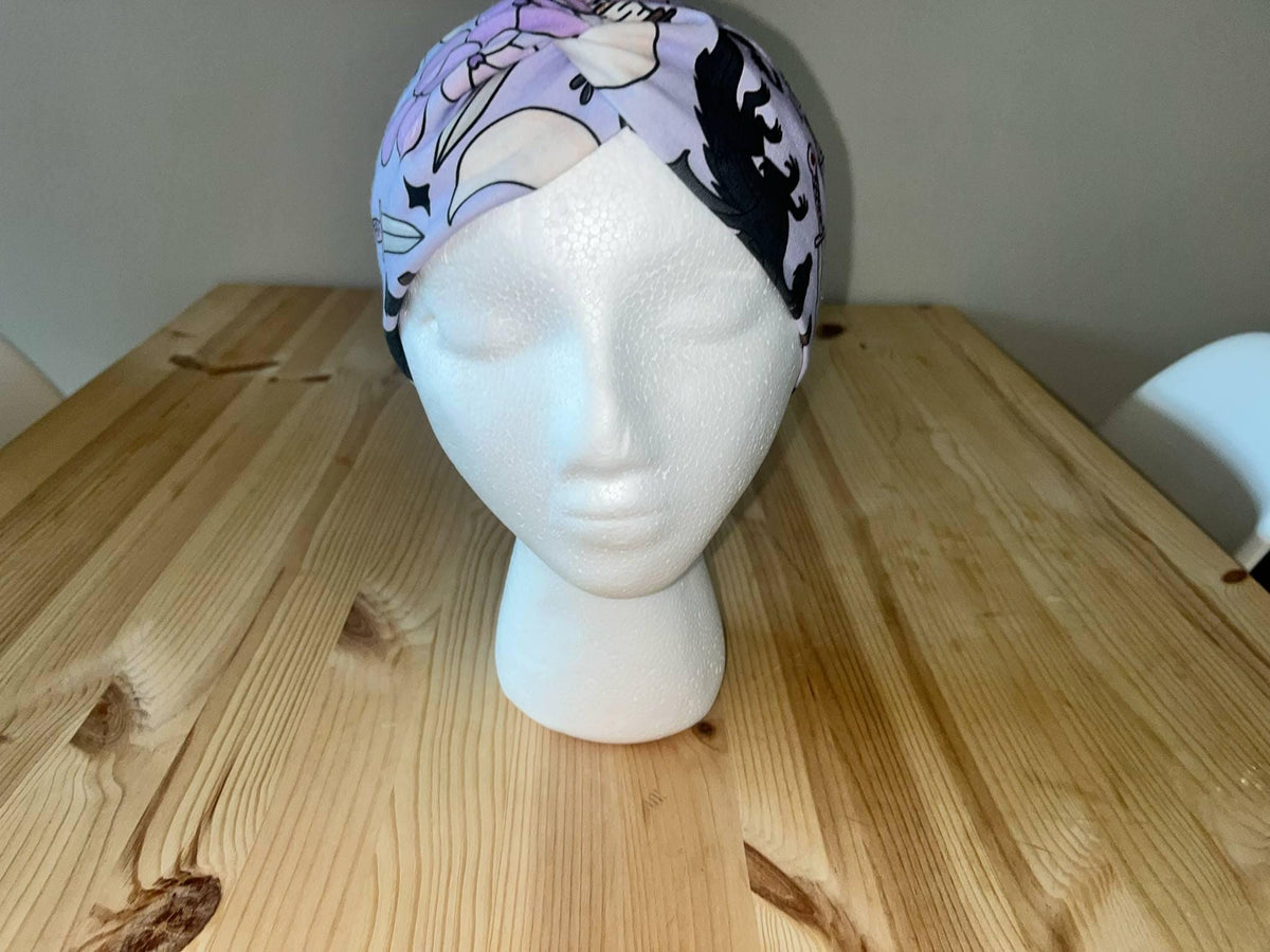 Fourth Wing Fantasy Dragon Romantasy Book Print Twist Headband