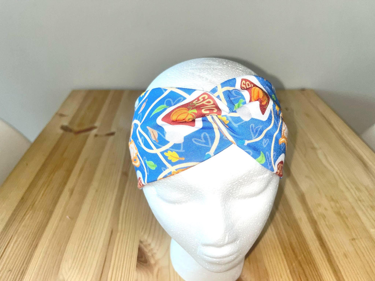 Pumpkin Spice Propofol Print Headband: Funny Healthcare Turban