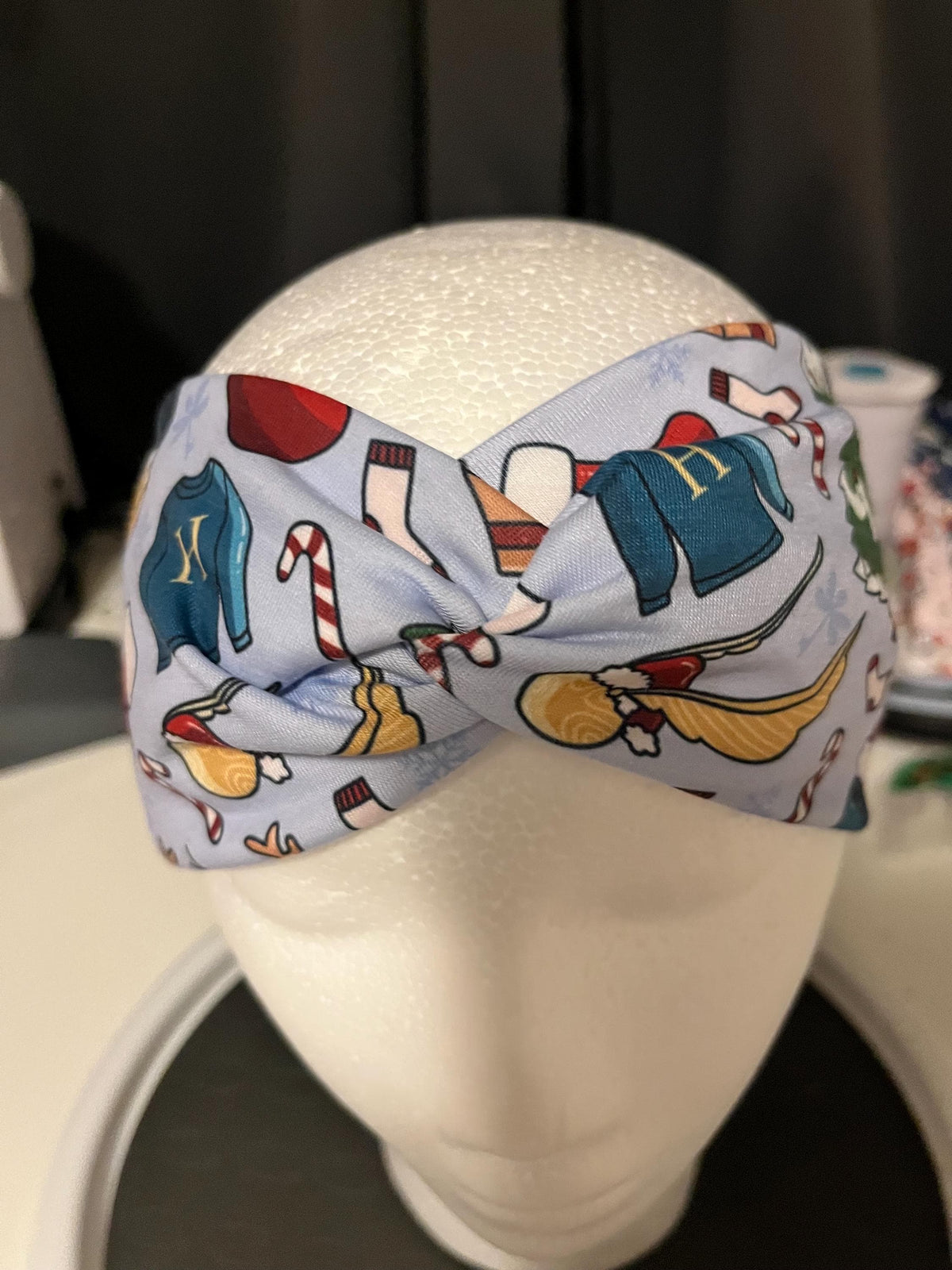 Magic Fantasy Wizard Christmas Winter Print Headband