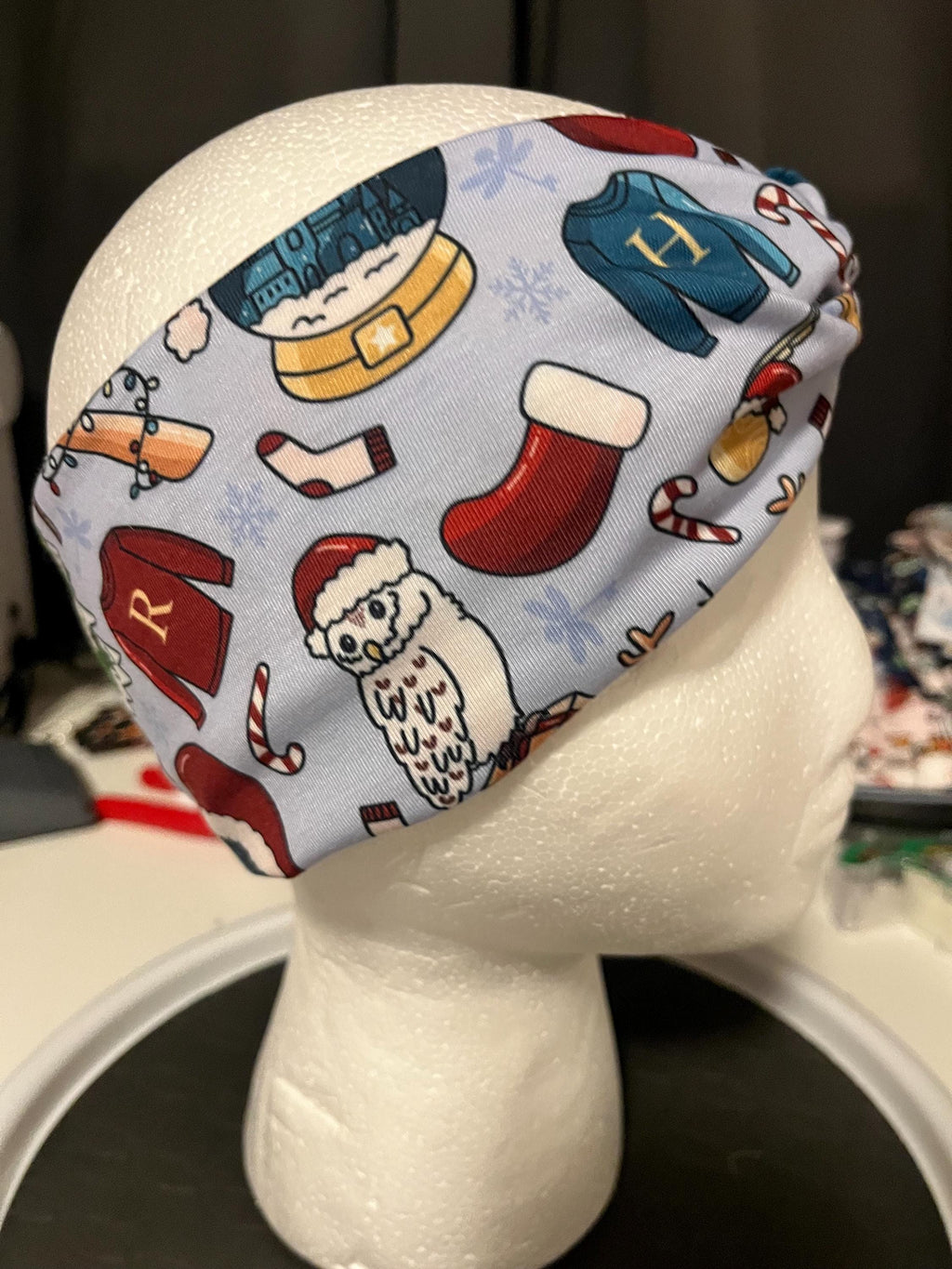 Magic Fantasy Wizard Christmas Winter Print Headband