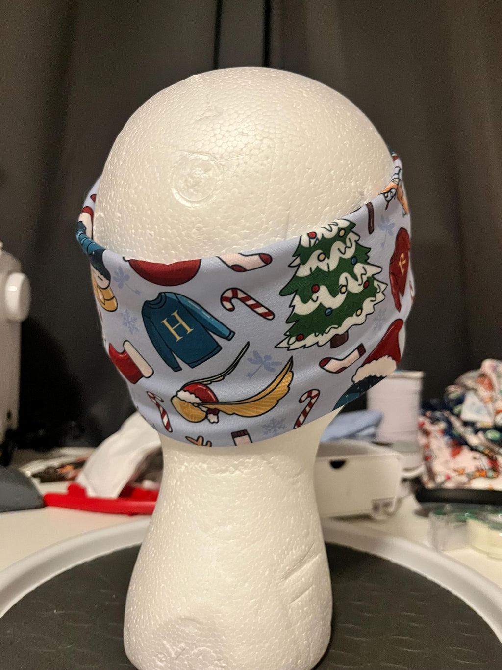 Magic Fantasy Wizard Christmas Winter Print Headband