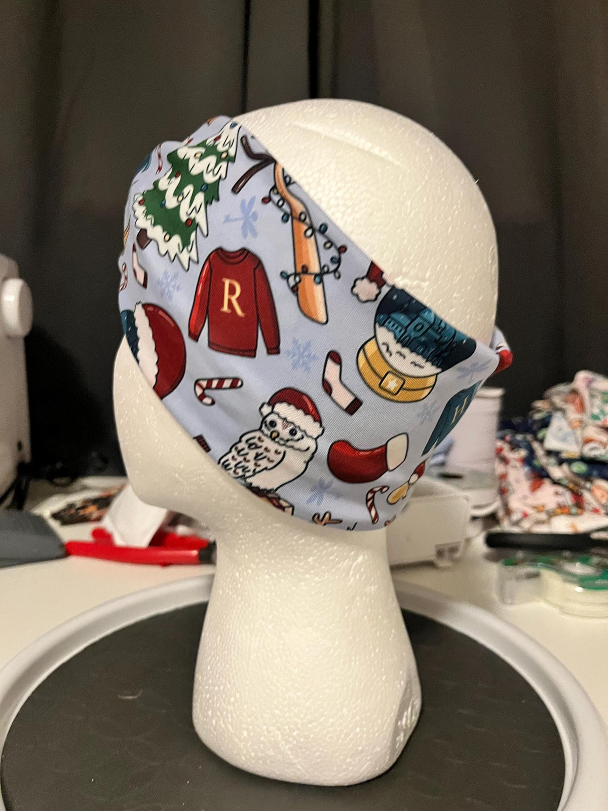 Magic Fantasy Wizard Christmas Winter Print Headband