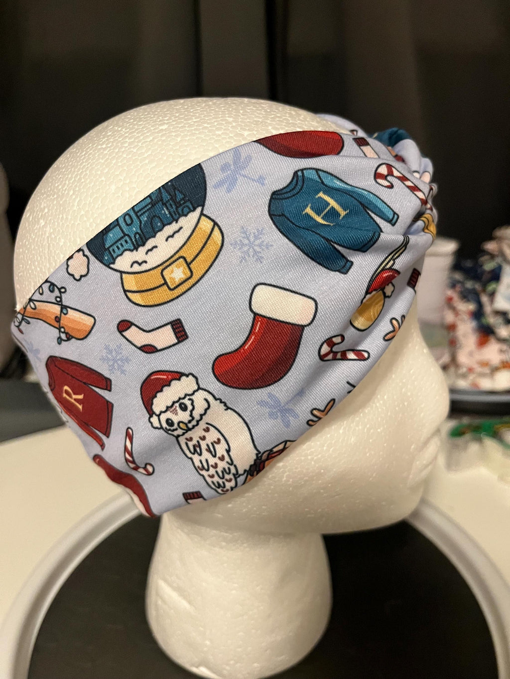 Magic Fantasy Wizard Christmas Winter Print Headband