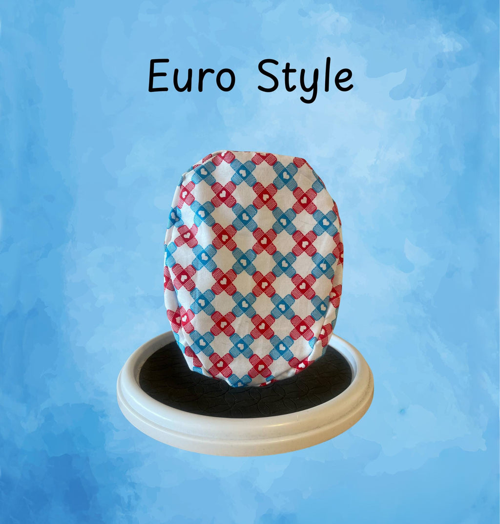Punny Organ Anatomy Scrub Cap Funny Medical Organs Print Surgical Cap for Nurses, Doctors, Surgeons & Students | Euro, Ponytail and Tie Back