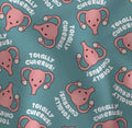Uterus Print Twist Turban Headband – OBGYN Nurse Gift