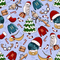 Magic Fantasy Wizard Christmas Winter Print Headband