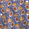 Pumpkin Spice Propofol Print Headband: Funny Healthcare Turban