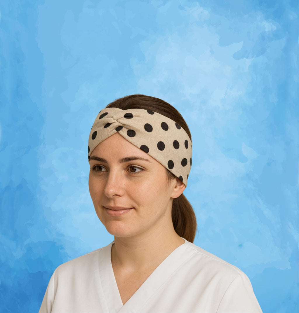 Coquette Summer Floral Hotdog Food Print Twist Headband Bandana Hair accessories accessory