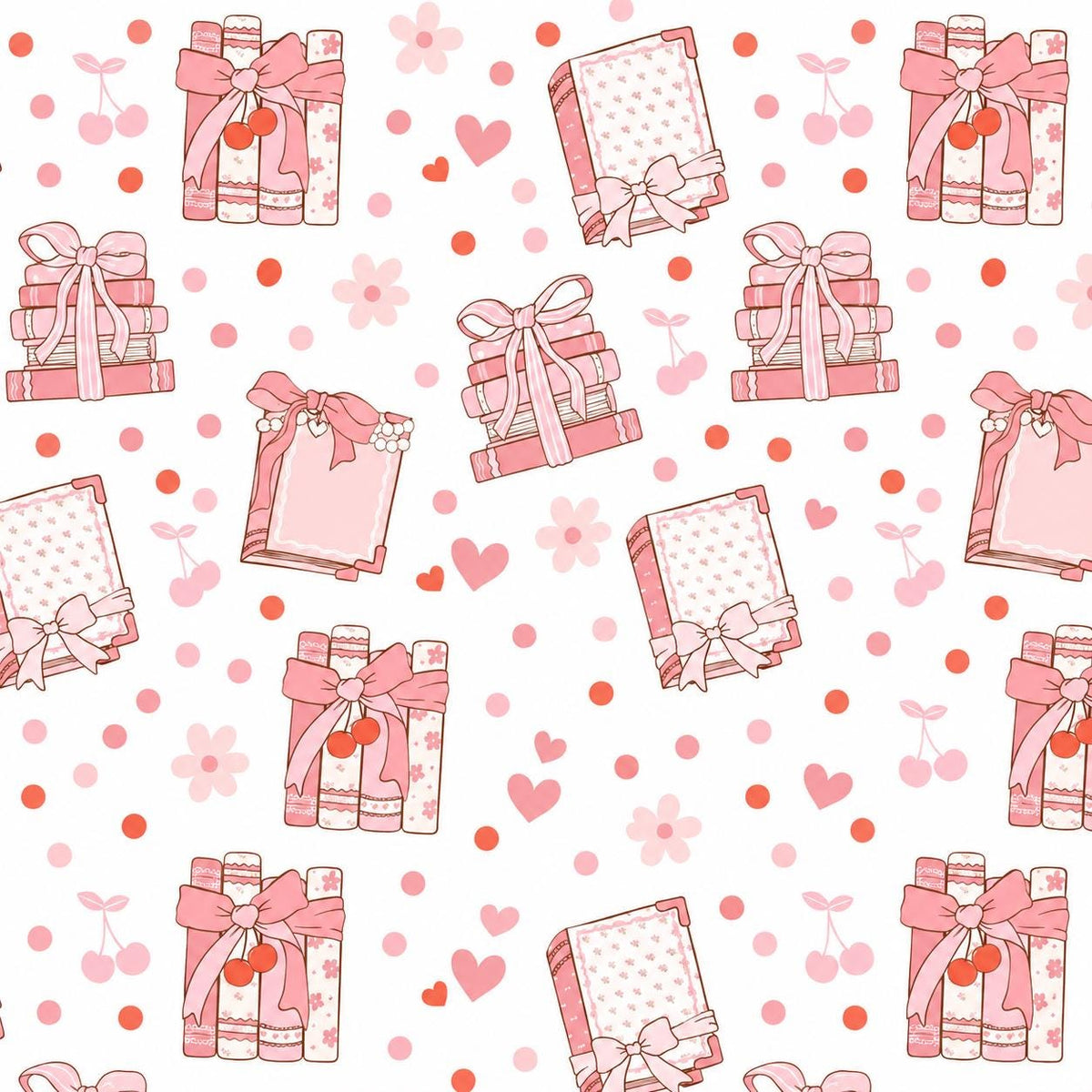 Pink Coquette Bookish Literary Romance Fantasy Girly Romantasy Print Scrub Cap Euro, Euro Ponytail and Tie Back Optional Satin Lining