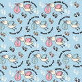 Womb Service Funny Maternity Labour and Delivery Midwife OBGYN Nurse Print Scrub Cap Euro, Euro Ponytail and Tie Back Optional Satin Lining