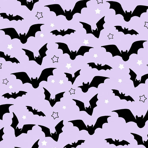 Bat Purple Spooky Halloween Autumn Fall Print Headband Wide Twist Soft Wear Two Ways Hair Accessory Easy Hairstyles